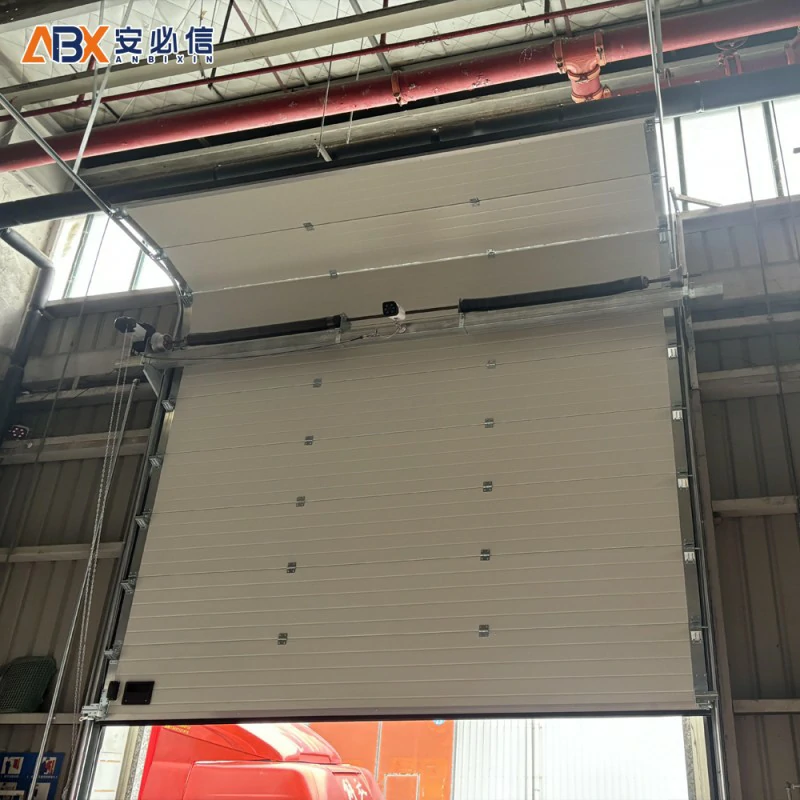 铁门关铝板滑升门